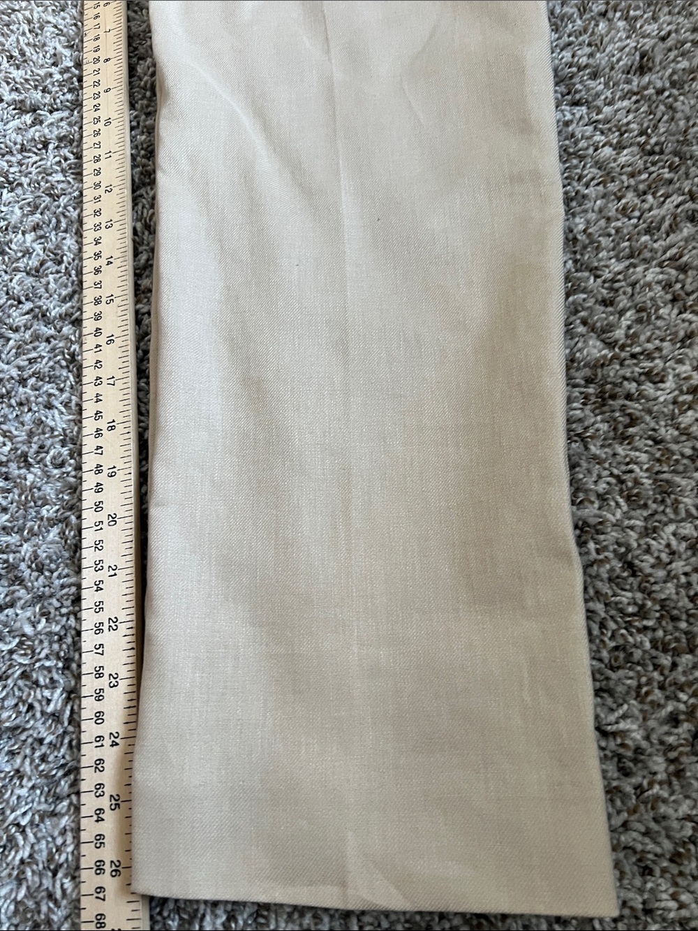 NWT J. CREW Kallie Stretch Linen-Blend Straight-leg Pant Beige Size 2 - Picture 14 of 14